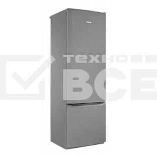 Холодильник Pozis RK-103 серебристый металлик глянц. двухкамерный 239/57 л морозилка снизу