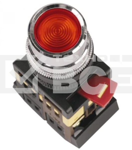 Кнопка ABLFS-22 кр. 1з+1р ИЭК BBT30-ABLFS-K04