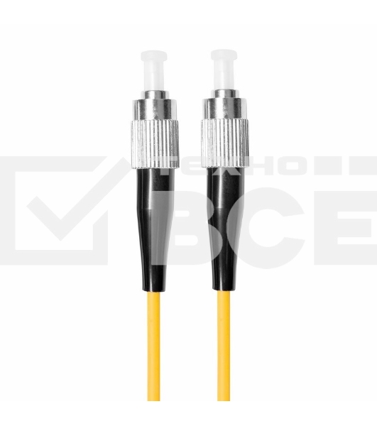 Патч-корд оптический переходной (SM), 9/125 (OS2), LC/UPC-FC/UPC, (Duplex), LSZH, 15м