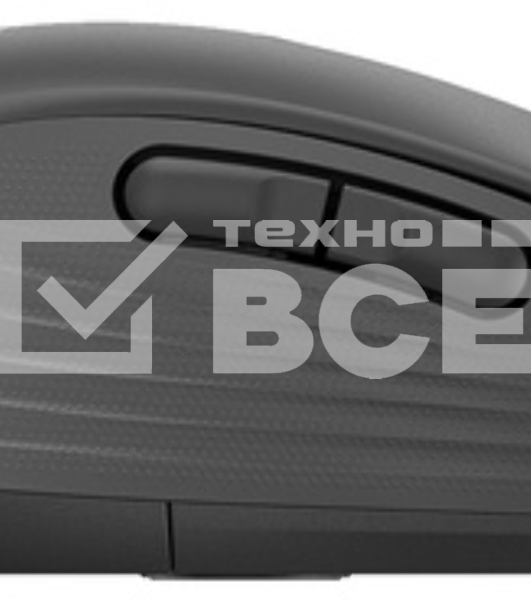 Мышь беспроводная Logitech Signature M650 L LEFT графитовый, 4000 dpi, радиоканал, Bluetooth, USB, кнопки - 5
