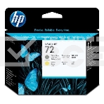Картридж струйный HP №72 C9384A черный матовый/желтый печатающая головка для HP DJ T1100/T610, фото2