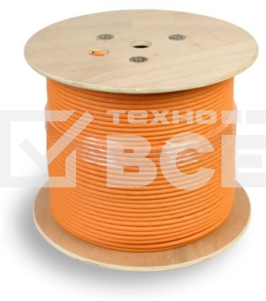 Кабель сетевой Buro BU-COP-050-LSZH UTP 4 пары cat5E solid 0.50мм Cu 305м оранжевый