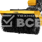 Гибридная снегоуборочная машина с функц. подметания SWB-600, 212 сс, руч. старт, 2 насадки  Denzel, фото18