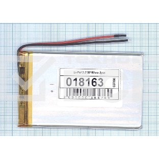 Аккумулятор Li-Pol (батарея) 3.5*50*80мм 2pin 3.7V/1100mAh