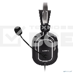 Наушники с микрофоном A4Tech HU-50 черный 2м накладные USB оголовье, фото4