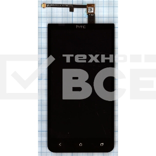 Дисплей для HTC One XC X720d черный