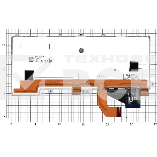Клавиатура для ноутбука Dell Alienware 14 черная