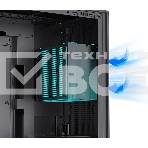 Корпус без блока питания JONSBO D41 STD Black ATX без БП, боковая панель из закаленного стекла, mini-ITX, micro-ATX, ATX, черный, фото5