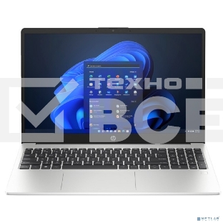 Ноутбук HP 250 G10 серебристый AK9X1AT 15.6