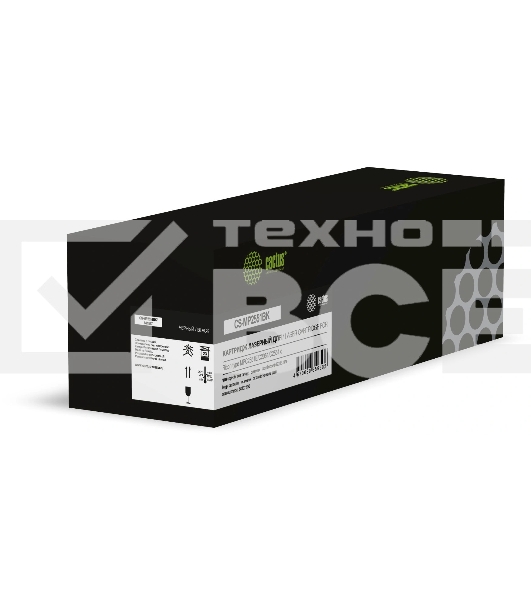 Картридж лазерный Cactus CS-MP2551BK 841587 черный (10000 стр.) для Ricoh type MPC2551E/C2051/С2551 с чипом