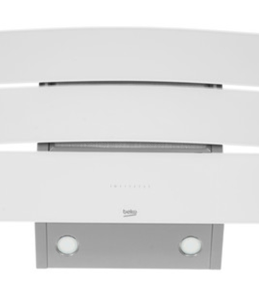 Вытяжка наклонная Beko HCA 62640 W белый, 60 см, 537 м³/ч, 48 дБ