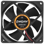 Вентилятор для корпуса ExeGate ExtraSilent ES08025SM черный, 80 мм, 2100 об/мин, 21 дБ, 3 pin, фото5