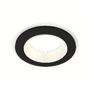 Комплект встраиваемого светильника Ambrella light XC6513001 SBK/SWH черный песок/белый песок MR16 GU5.3 (C6513, N6110)