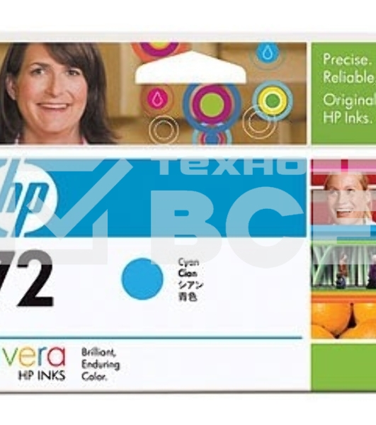 Картридж струйный HP №72 C9371A голубой для HP DJ T1100/T610 (130мл)