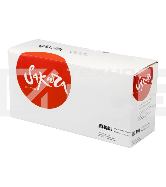 Картридж лазерный Sakura MLTD204U для Samsung SL-M3325/3375/3825/3875/4025/4075 черный, 15 000к.