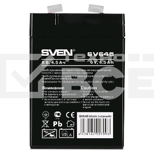 Батарея для ИБП SVEN SV645 (6V 4.5Ah)