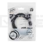 Кабель Gembird/Cablexpert Pro CCP-mUSB2-AMBM90-6, AM/microBM 5P, 1,8м, угловой, экран, черный, фото3