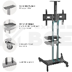 Стойка для телевизора с кронштейном ONKRON TS1552 40