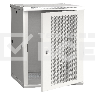 Шкаф монтажный ITK Linea W (LWR3-15U66-PF) 15U 600x450мм пер.дв.перфор. 90кг серый 500мм 200град. 770мм