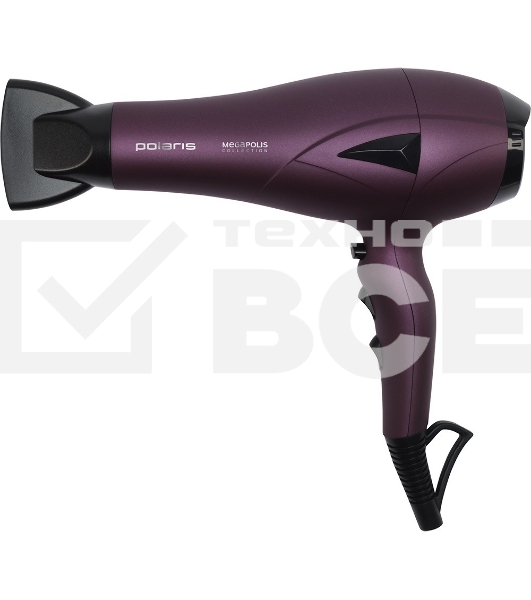 Фен Polaris PHD2010Ti  фиолетовый  2100Вт