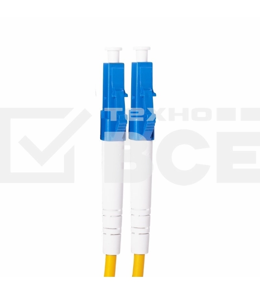 Патч-корд оптический переходной (SM), 9/125 (OS2), LC/UPC-FC/UPC, (Duplex), LSZH, 15м