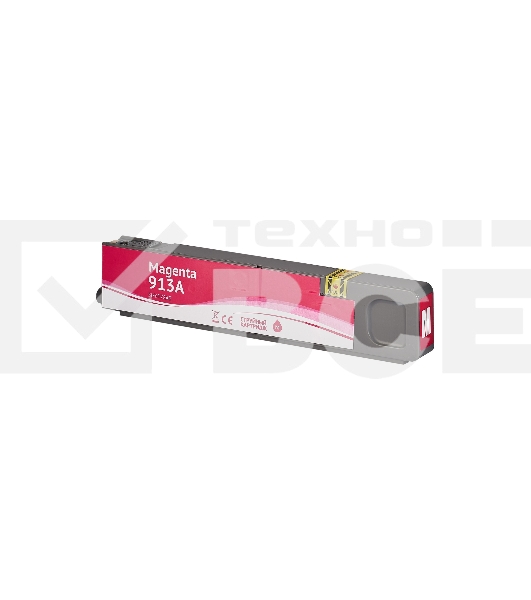 Струйный картридж Sakura F6T78AE (№913A Magenta) для HP, пурпурный, 55 мл., 3000 к.