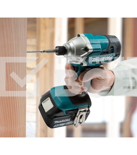 Шуруповерт Makita DTD156Z, Аккумуляторная, 18В, Без АКБ и ЗУ, Ударный