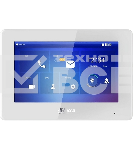 Видеодомофон Dahua DHI-VTH5421HW-W