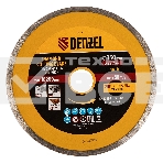Диск алмазный отрезной ф150 х 22,2 мм, Сплошной, мокрое резание Denzel, фото2