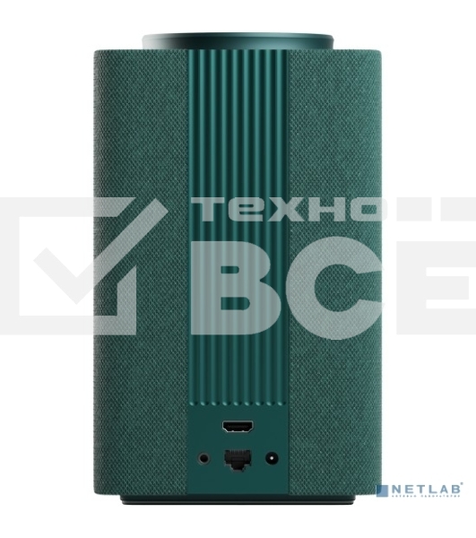 Умная колонка Яндекс Станция Макс, Zigbee, 65Вт, с голосовым ассистентом Алиса на YaGPT, зеленый (YNDX-00053Z)