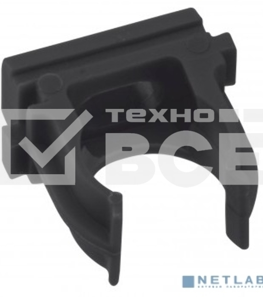 Крепеж-клипса EKF derj-z-16b черная d 16мм  Plast EKF PROxima (упак 10шт)