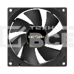 Вентилятор для корпуса ExeGate EX09225S4P-PWM черный, 92 мм, 2000 об/мин, 26 дБ, 4 pin, фото3