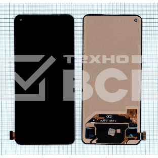 Дисплей для Realme GT Neo 2 в сборе с тачскрином (TFT) черный