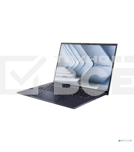 Ноутбук ASUS B9403CVAR-PP1795 14'(2880x1800 OLED)/Intel Core 7 150U(1.8Ghz)/32768Mb/1024PCISSDGb/noDVD/Int:shared/Cam/BT/WiFi/63WHr/war 1y/0.95kg/Star Black/DOS + магн корп; NumberPad; чехол; кабель microHDMI--RJ45