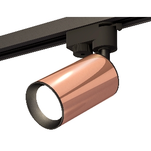 Светильник Ambrella light XT6326010 PPG/SBK золото розовое полированное/черный песок MR16 GU5.3 (A2521, C6326, N6102)