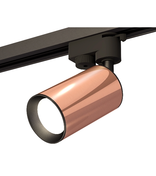 Светильник Ambrella light XT6326010 PPG/SBK золото розовое полированное/черный песок MR16 GU5.3 (A2521, C6326, N6102)