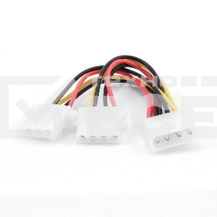 Кабель Gembird Разветвитель питания , Molex->2xMolex CC-PSU-1