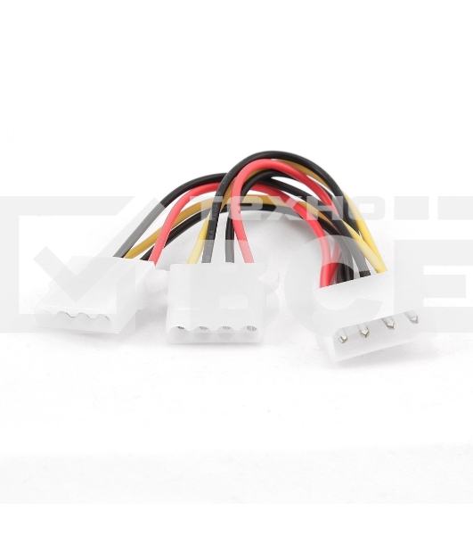 Кабель Gembird Разветвитель питания , Molex->2xMolex CC-PSU-1