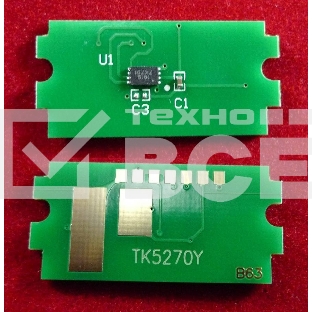 Чип ELP для Kyocera Ecosys P6230cdn/M6230cidn/M6630cidn (TK-5270Y) Yellow 6K