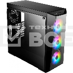Корпус без блока питания Cooler Master MasterBox 5 Lite RGB, USB 3.0 x 2, 1xFan, 3x120mm ARGB Fan, Black, Splitter cable + Controller, ATX, w/o PSU, фото10
