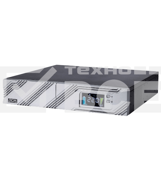 Источник бесперебойного питания Powercom Smart King RT SRT-1500A LCD 1350Вт 1500ВА черный