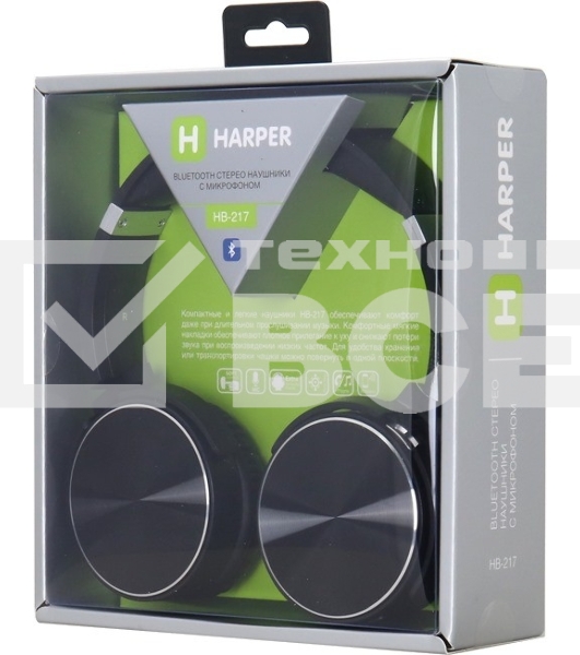 Гарнитура-Bluetooth Harper HB-217 черный