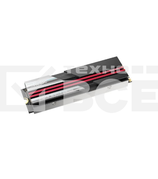 Накопитель SSD Netac NV7000, 2Tb, M.2 2280, PCIe 4.0 x4, NVMe, R/W 7200/6800, с радиатором