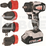 Дрель-шуруповерт аккумуляторная ИНТЕРСКОЛ ДА-13/18ВК, 18 В, 2 А·ч, аккумуляторная, фото 1