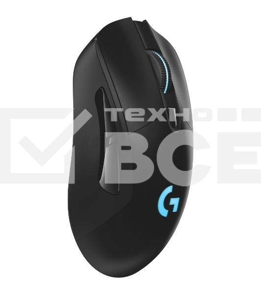 Мышь беспроводная Logitech Gaming Mouse G703 черный, 25600 dpi, радиоканал, USB, кнопки - 6