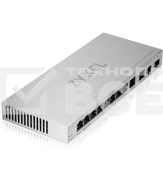 Коммутатор Zyxel XGS1210-12-ZZ0102F 8x1Гбит/с 2x2.5Гбит/с 2SFP+ управляемый