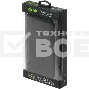 Портативный аккумулятор Cactus CS-PBFSPT-10000 10000mAh 3A 2xUSB солн.бат. черный