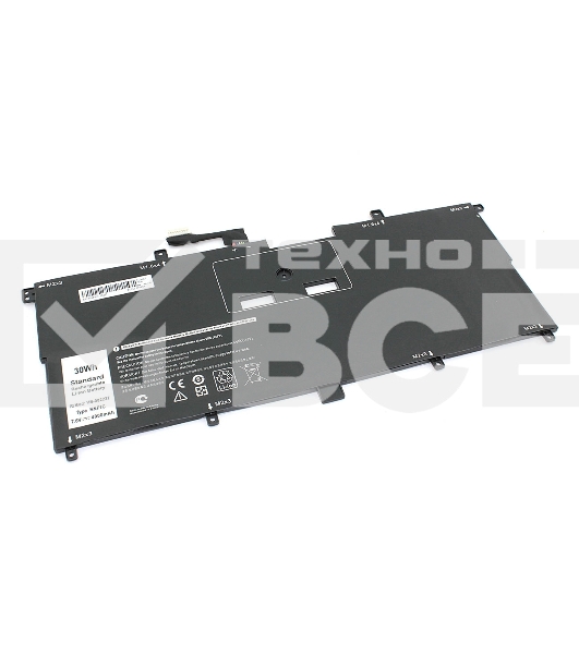 Аккумуляторная батарея для ноутбука Dell XPS 13 9365 7.6V 4000mAh OEM
