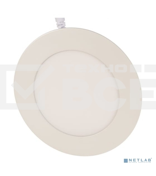 Светильник встраиваемый GAUSS 939111206cветодиодный ультратонкий круглый IP20 6W 4100K 1/20