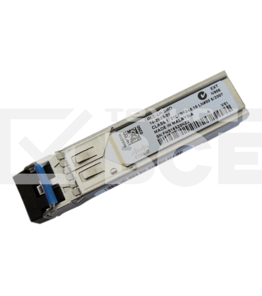Модуль GLC-LH-SMD= 1000BASE-LX/LH SFP transceiver module, MMF/SMF, 1310nm, DOM